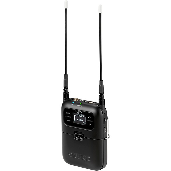 Shure SLXD5+ Single-Channel Portable Digital Wireless Receiver - Band G57