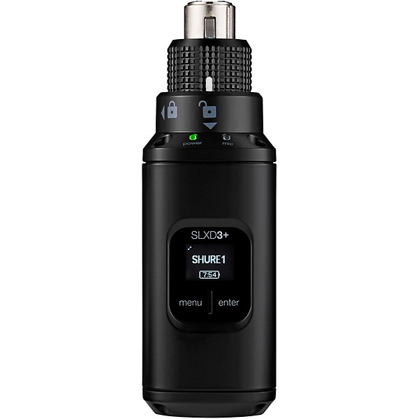Shure SLXD3+ Plug-On Wireless Transmitter - Band G57
