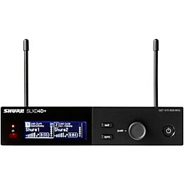 Shure SLXD4D+ Dual-Channel Digital Wireless Receiver - Band G57