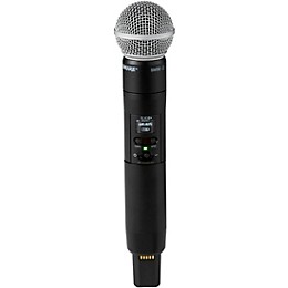 Shure SLXD25+/SM58 Digital Wireless Handheld Microphone System - Band G57