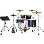 DWe Collector's Series DrumLink 5-Piece Acoustic-Electronic Drum Set with V71 Sound Module - Midnight Blue Metallic Lacquer