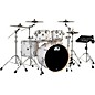 DWe Collector's Series DrumLink 5-Piece Acoustic-Electronic Drum Set with V71 Sound Module - White Marine Finish Ply thumbnail