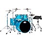 DWe Collector's Series DrumLink 5-Piece Acoustic-Electronic Drum Set with V71 Sound Module - Laser Blue Metallic Lacquer thumbnail