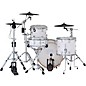 DWe Collector's Series DrumLink 4-Piece Acoustic-Electronic Drum Set with WT-10 Triggers and V71 Sound Module - White Mari...