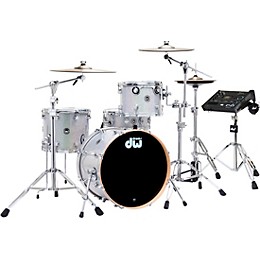 DWe Collector's Series DrumLink 4-Piece Acoustic-Electronic Drum Set with V71 Sound Module - Diamond Nebula Finish Ply