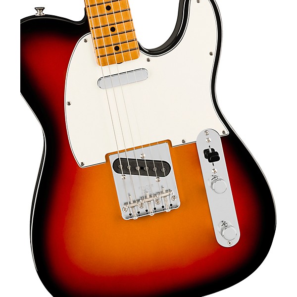 Fender Vintera III Mid '60s Telecaster Electric Guitar - Maple Fingerboard, 3-Color Sunburst