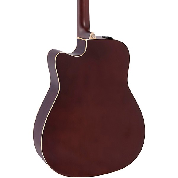 Yamaha FX335C Dreadnought Acoustic-Electric Guitar - Tobacco Sunburst