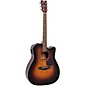 Yamaha FX335C Dreadnought Acoustic-Electric Guitar - Tobacco Sunburst