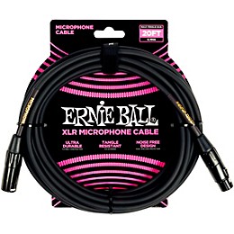 Ernie Ball XLR Microphone Cable 3-Pack Bundle - 20'