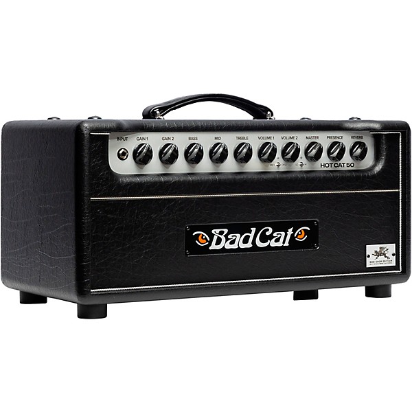 Bad Cat Mod Shop Hot Cat 50 Guitar Amp Head - Black