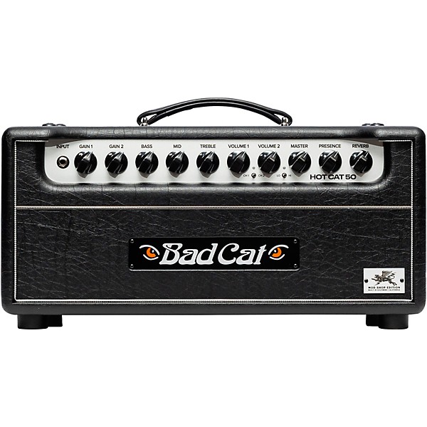 Bad Cat Mod Shop Hot Cat 50 Guitar Amp Head - Black
