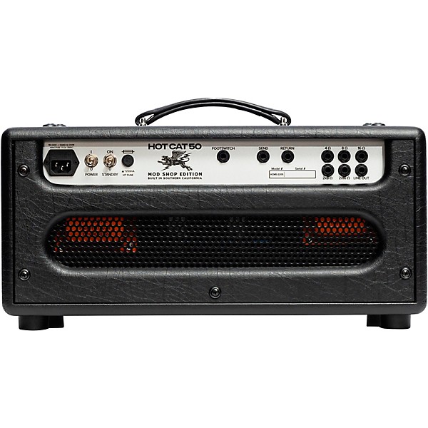 Bad Cat Mod Shop Hot Cat 50 Guitar Amp Head - Black