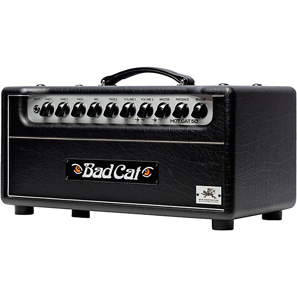 Bad Cat Mod Shop Hot Cat 50 Guitar Amp Head - Black