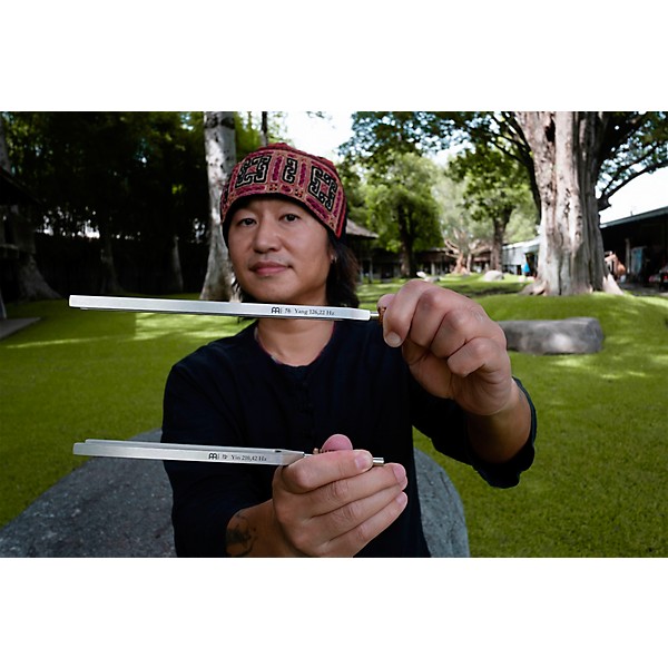 MEINL Sonic Energy TCM Therapy Tuning Fork 2-Piece Set With Holder - Yin & Yang