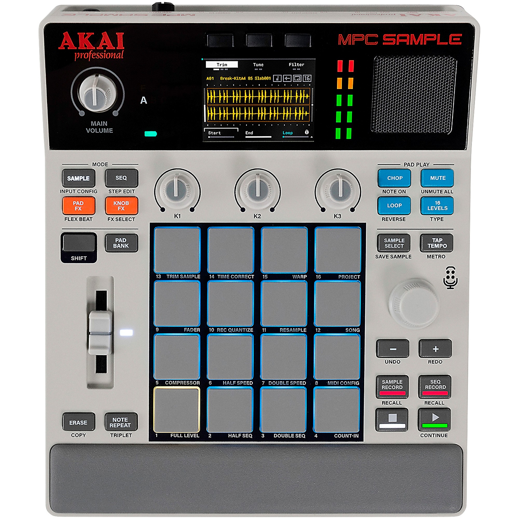 Akai Professional MPC Sample Standalone Sampler & Sequencer - Gray