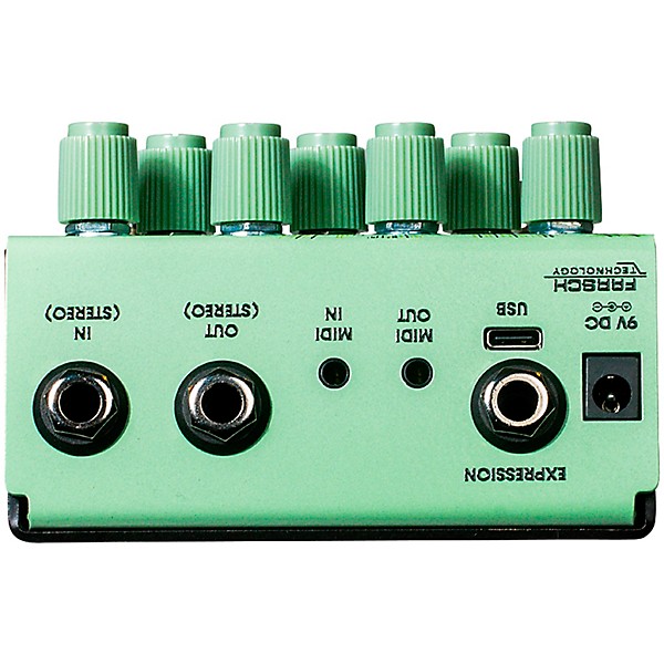Old Blood Noise Endeavors Parting Glitch Delay/Reverb/Modulation Effects Pedal - Green