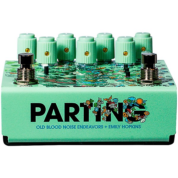Old Blood Noise Endeavors Parting Glitch Delay/Reverb/Modulation Effects Pedal - Green