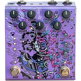 Old Blood Noise Endeavors Parting Glitch Delay/Reverb/Modulation Effects Pedal - Purple