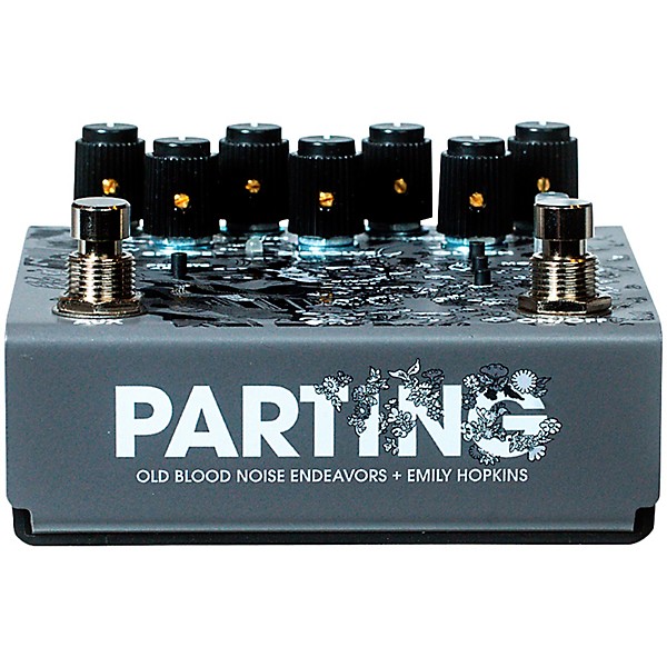 Old Blood Noise Endeavors Parting Glitch Delay/Reverb/Modulation Effects Pedal - Black