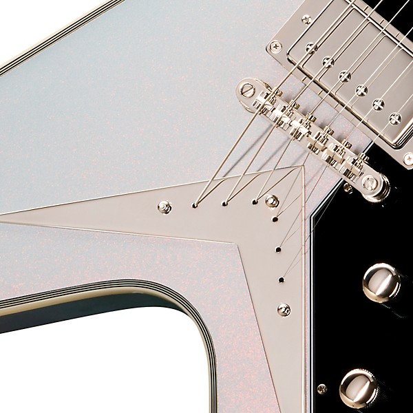 Epiphone Futura Flying V Custom Electric Guitar - Quicksilver Shift