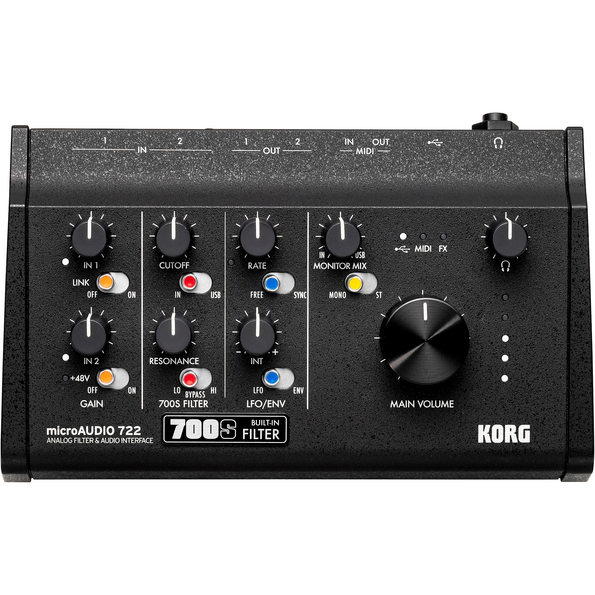 KORG microAUDIO 722 USB-C Audio Interface | Guitar Center