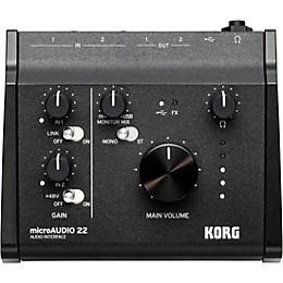 KORG microAUDIO 22 USB-C Audio Interface