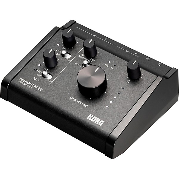 KORG microAUDIO 22 USB-C Audio Interface