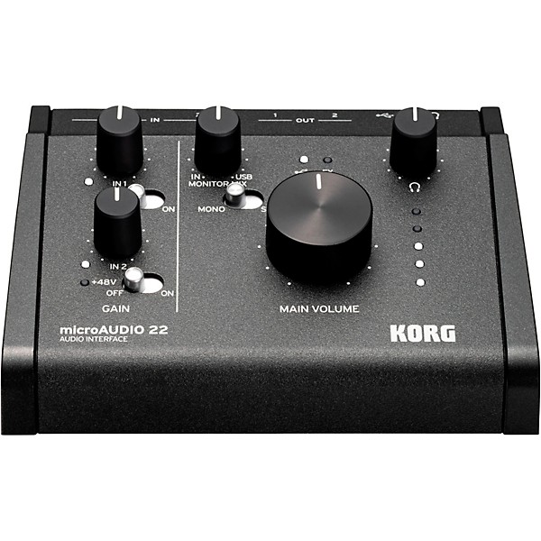 KORG microAUDIO 22 USB-C Audio Interface