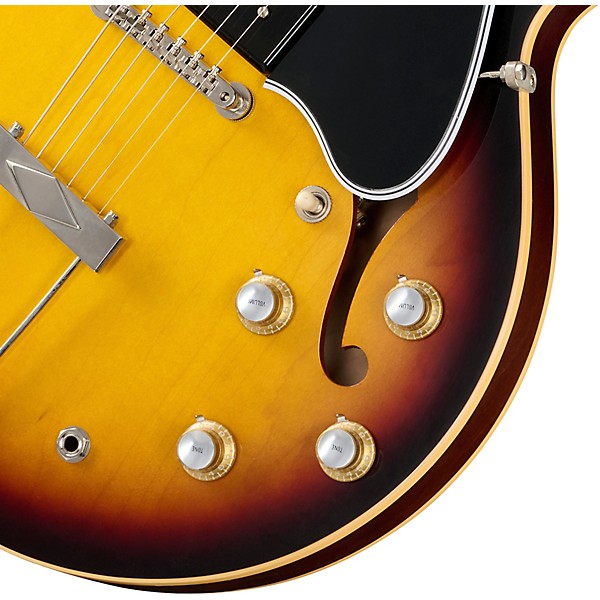 Gibson Custom 1962 ES-330 Reissue Hollowbody Electric Guitar - Vintage Burst