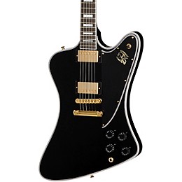 Gibson Custom Firebird Custom Electric Guitar With Bound Head Veneer - Ebony