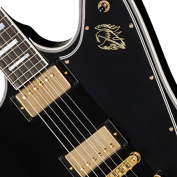 Gibson Custom Firebird Custom Electric Guitar With Bound Head Veneer - Ebony