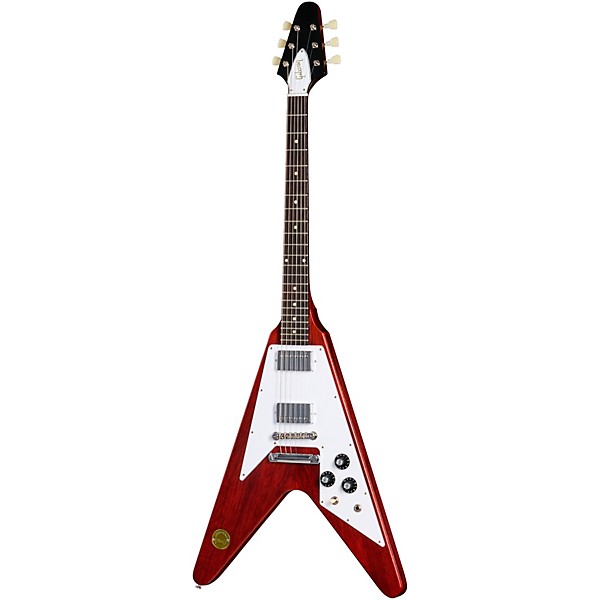 Gibson Custom 1971 Flying V Medallion Reissue Electric Guitar - Medallion Cherry