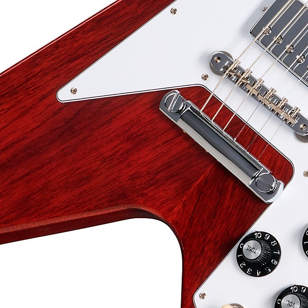 Gibson Custom 1971 Flying V Medallion Reissue Electric Guitar - Medallion Cherry
