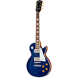 Gibson Custom Les Paul Standard Electric Guitar - Translucent Blue