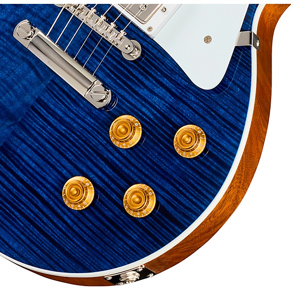 Gibson Custom Les Paul Standard Electric Guitar - Translucent Blue