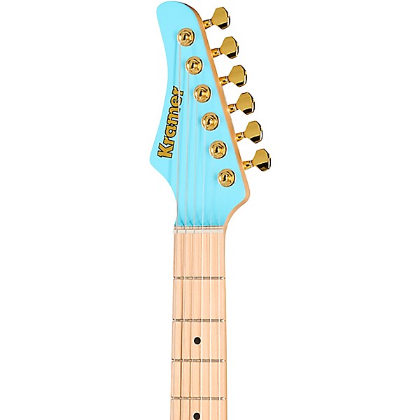 Kramer Malina Moye Pacer Deluxe Electric Guitar - Splash Blue