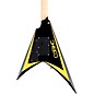 ESP LTD Alexi Laiho Arrowhead SE 20th Anniversary Electric Guitar - Black with Yellow Bevels