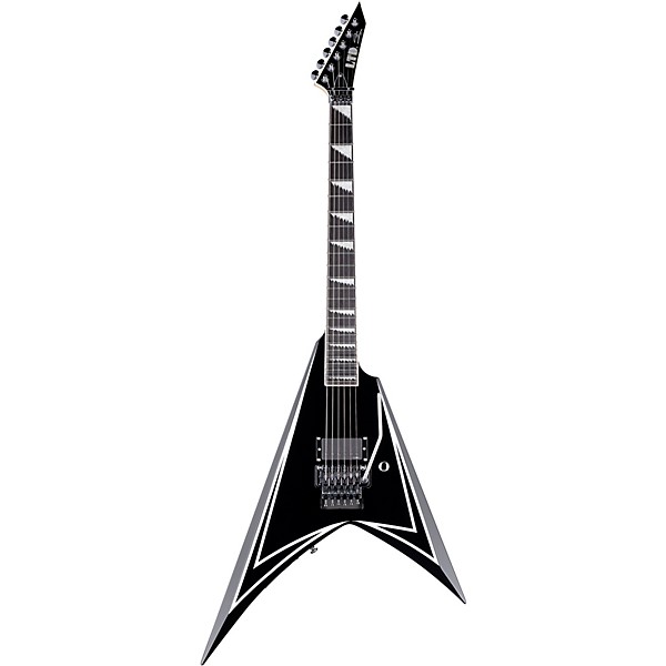 ESP LTD Alexi Laiho Sawtooth SE 20th Anniversary Electric Guitar - Black with White Pinstripes