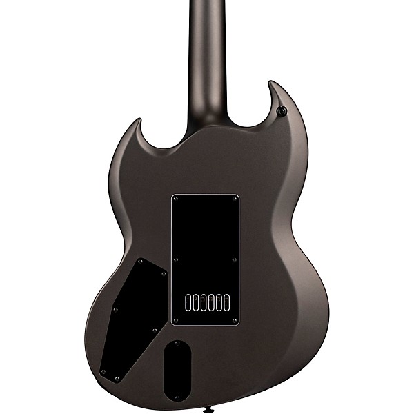 ESP LTD Deluxe Viper-1001ET Electric Guitar - Charcoal Metallic Satin