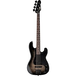 ESP LTD Surveyor-204DX Electric Bass Guitar - Black Burst