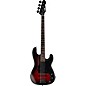 ESP LTD Surveyor-204DX Electric Bass Guitar - Red Burst