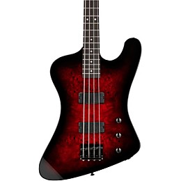 ESP LTD Phoenix-204DX Electric Bass Guitar - Red Burst