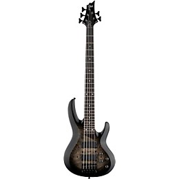 ESP LTD B-205DX 5-String Electric Bass Guitar - Black Burst
