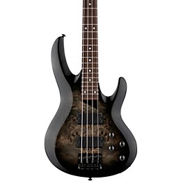 ESP LTD B-204DX Electric Bass Guitar - Black Burst