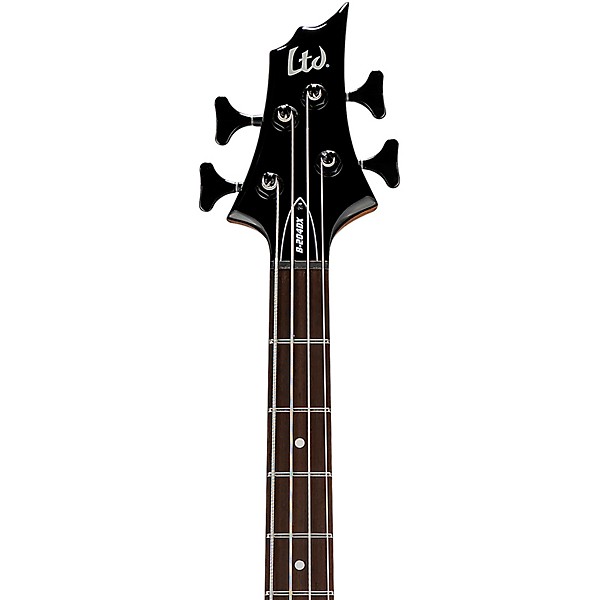 ESP LTD B-204DX Electric Bass Guitar - Black Burst