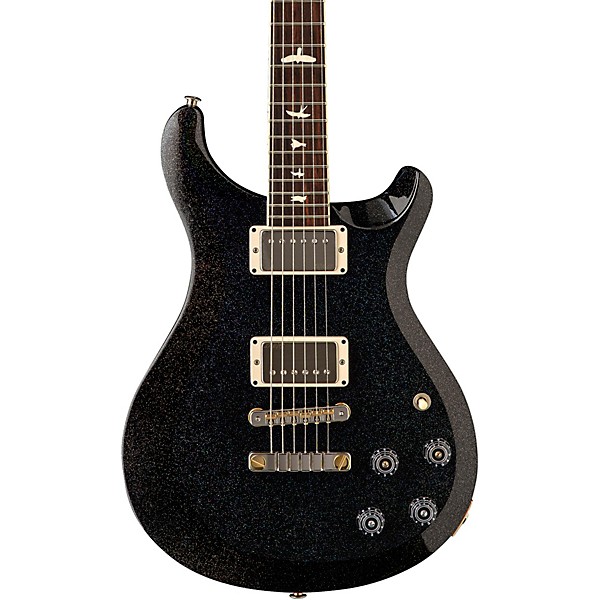 PRS PRS S2 McCarty 594 Thinline Standard Electric Guitar Black Rainbow Holoflake
