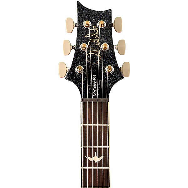 PRS PRS S2 McCarty 594 Thinline Standard Electric Guitar Black Rainbow Holoflake