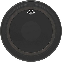 Remo Ambassador SMT Ebony Tom Drumhead - 18 in.