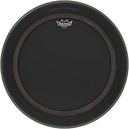 Remo Emperor SMT Ebony Bass Drumhead - 20 in.