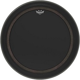 Remo Emperor SMT Ebony Bass Drumhead - 24 in.